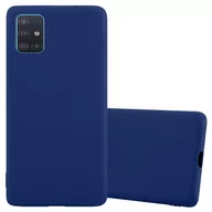Etui i futerały do telefonów - Pokrowiec Do Samsung Galaxy A51 5G Etui w CANDY CIEMNY NIEBIESKI TPU Silikon Obudowa Case Cover Ochronny Plecki Cadorabo - miniaturka - grafika 1
