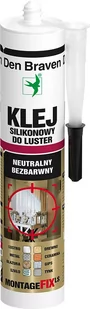 Klej do luster Den Braven bezbarwny 300ml - Kleje i inne preparaty budowlane - miniaturka - grafika 1