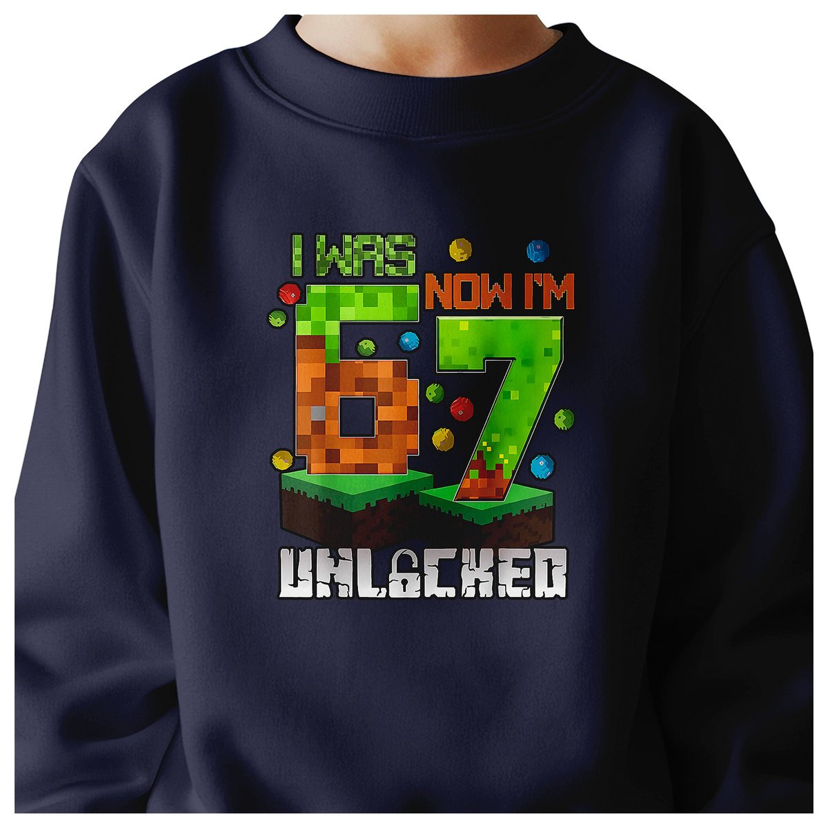BLUZA DZIECIĘCA 67 SIX SEVEN VIRAL DLA CHŁOPCA DZIEWCZYNKI 110-116