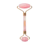 Masażery - Mohani Roller do masażu twarzy z różowego kwarcu 1 szt. - miniaturka - grafika 1
