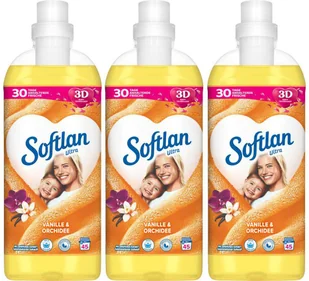 Softlan Płyn Do Płukania Vanille Orchidee 1L Żółty - Środki do prania - miniaturka - grafika 1