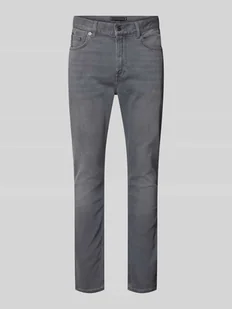 Jeansy o kroju slim fit z 5 kieszeniami model ‘BLEECKER’ - Spodnie męskie - miniaturka - grafika 1