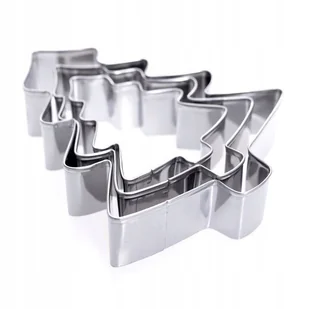 Foremki forma wykrawacze do ciastek pierników 3x - Formy do ciast - miniaturka - grafika 1