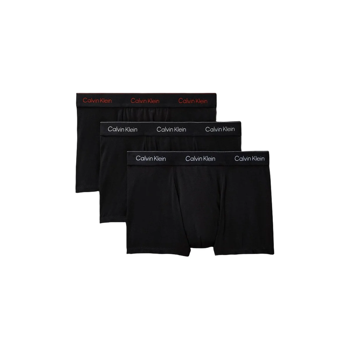 Majtki Calvin Klein CK RELAXED FIT TRUNK 3PK Icon Cotton M Męskie