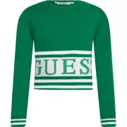 Swetry dla dziewczynek - Guess Sweter | Cropped Fit - miniaturka - grafika 1