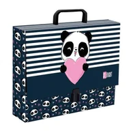 Teczki i skoroszyty - Teczka Z Raczką A4 Xl, Love Panda St.rig Majewski - miniaturka - grafika 1