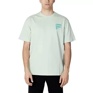 FILA Brovo Oversized t-shirt męski, Silt Green, M - Koszulki męskie - miniaturka - grafika 1