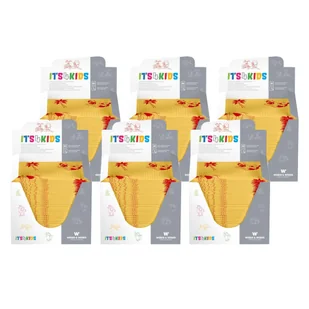 Podkład dla dzieci 33cm x 48cm żółty podfoliowany 54g Its4kids 480szt - Kosmetyczne akcesoria jednorazowe - miniaturka - grafika 1