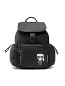 Plecaki - Plecak 225W3001 Czarny - KARL LAGERFELD - miniaturka - grafika 1