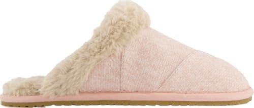 TOMS Damskie kapcie Valerie, vintage, różowa błyszcząca dzianina, 38 EU, Vintage różowa błyszcząca dzianina, 38 EU