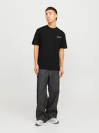 Koszulki męskie - Jack & Jones Koszulka w kolorze czarnym - miniaturka - grafika 1