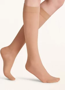 Falke Podkolanówki Energize Knee-High 30 Den beige - Rajstopy - miniaturka - grafika 1