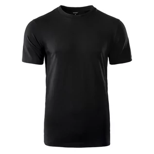 Koszulki męskie - Hi-Tec Koszulka męska Puro black r XL 5902786149940 - grafika 1