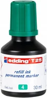 Markery permanentne - Edding 4-t25004 tusz uzupełniający edding T 25, do markerów niezmywalnych edding 30 ML, zielony 4-T25004 - miniaturka - grafika 1