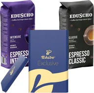 Kawa - Kawa ziarnista Tchibo Zestaw: Espresso Classic 1kg + Espresso Intenso 1kg + Puszka - miniaturka - grafika 1