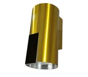 Okapy kuchenne - VDB MAH GLASS H2H Złoty - miniaturka - grafika 1