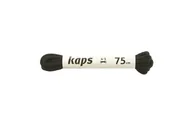 Akcesoria obuwnicze - KAPS sznurowadła 75 cm 09_075_100_0091 czarny, sznurowadła bawełniane, okrągłe, cienkie - Kaps - miniaturka - grafika 1