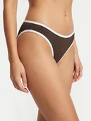 Stroje kąpielowe - Seafolly Dół od bikini Beach Bound 40316-072 Brązowy - miniaturka - grafika 1