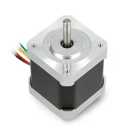 Podzespoły elektroniczne - Silnik krokowy 42HM48-0406 400 kroków/obr 12V / 0,4A / 0,31Nm - miniaturka - grafika 1