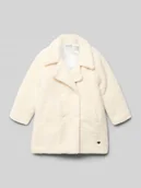 Kurtki i płaszcze dla dziewczynek - Kurtka ze sztucznego kożuszka - miniaturka - grafika 1