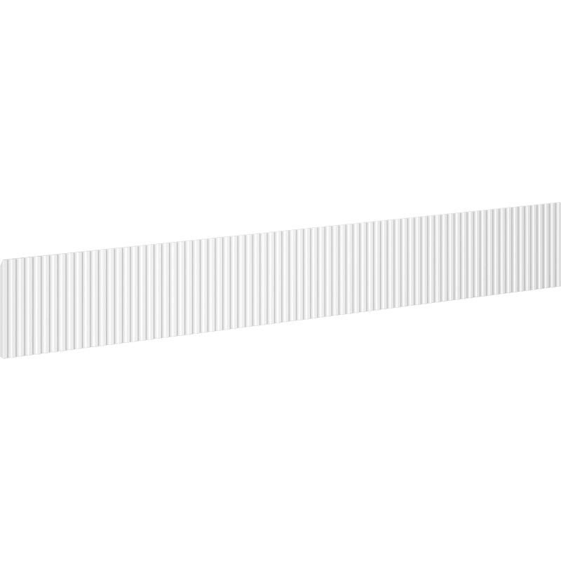 Mexen Rivel front ryflowany do korpusu szafki łazienkowej 160 x 20 cm, biały mat - 91A20-1600-235-1-01