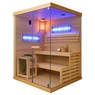 Sauny - Sauna fińska 4 osobowa wysokotemperaturowa 4,5KW Harvia 140x150 cm Lark3-WD - miniaturka - grafika 1