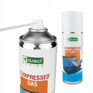 SPRĘŻONY GAZ sprężone powietrze Z RURKĄ do przedmuchiwania 200ml - Środki i akcesoria czyszczące do komputerów - miniaturka - grafika 1