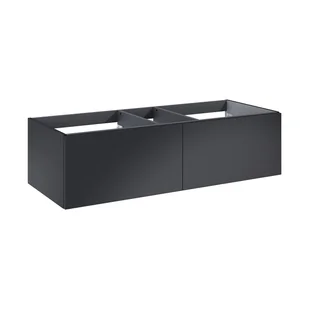 Szafka łazienkowa pod umywalkę Elita Look 120 cm czarny mat RE081204027160 - Szafki łazienkowe - miniaturka - grafika 1