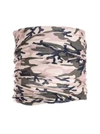 Apaszki i szaliki damskie - Buff Szal-koło ze wzorem - miniaturka - grafika 1