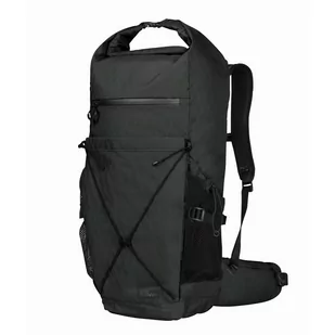 Plecak turystyczny Jack Wolfskin WANDERMOOD ROLLTOP 30 granite black - ONE SIZE - Plecaki - miniaturka - grafika 1