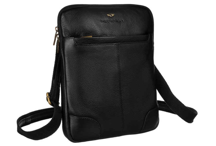 Listonoszka męska z przegrodą na urządzenie przenośne