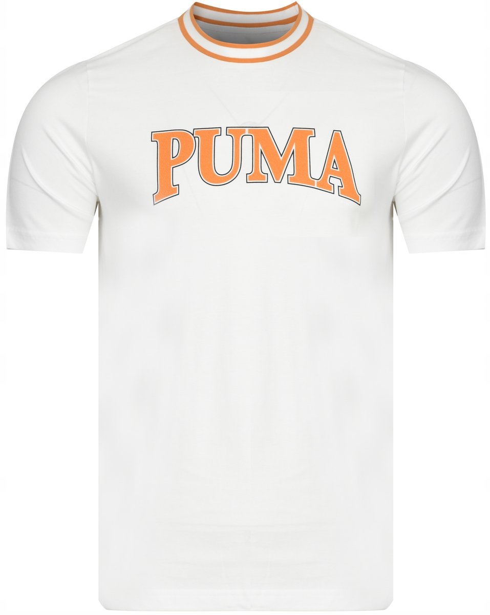 Koszulka męska PUMA - SQUAD Graphic Tee 678967-02 t-shirt BIAŁY