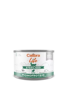 CALIBRA Cat Life Sterilised Duck 6x200g - Mokra karma dla kotów - miniaturka - grafika 2