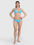 Stroje kąpielowe - 4F Dół od bikini damski 4FWSS25UBKBF071-48S Niebieski Roz. S - miniaturka - grafika 1