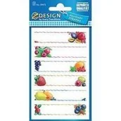 Książki kucharskie - Avery Zweckform  Naklejki na przetwory - owoce - miniaturka - grafika 1