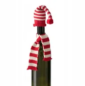 Ozdoby bożonarodzeniowe - Zimowa ozdoba na butelkę wina LUTIN - miniaturka - grafika 1
