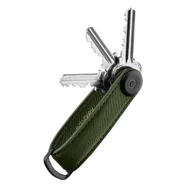 Etui na klucze - Skórzane etui na klucze Orbitkey Saffiano - olive - miniaturka - grafika 1