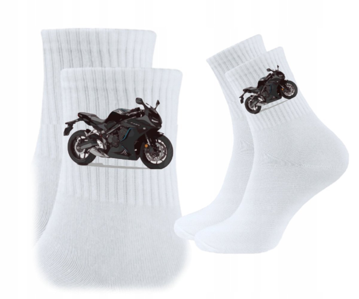 3x Skarpetki Prezent Skarpety motor motocykl CBR dla kierowcy HONDA