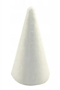Import Stożek styropianowy 40 cm FD77-9292B - Dekoracje sali - miniaturka - grafika 1
