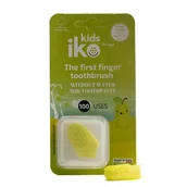 Szczoteczki do zębów - Iko Kids Natural Szczoteczka Na Palec Zielone Jabłuszko 1 Sztuka - miniaturka - grafika 1