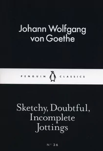 Sketchy Doubtful Incomplete Jottings - Johann Wolfgang Goethe - Aforyzmy i sentencje - miniaturka - grafika 1
