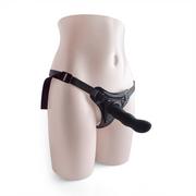 Pozostałe gadżety erotyczne - Toyz4Lovers TOYZ4LOVERS Cintura Regolabile Strap-On Black - Dildo strap on, czarne - miniaturka - grafika 1