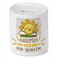 Skarbonki - Skarbonka Dla Siostrzenicy na Urodziny na Prezent z Nadrukiem ze Zdjęciem + Opakowanie na prezent (wzór 04) - miniaturka - grafika 1