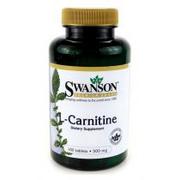 Odchudzanie i oczyszczanie - Swanson, Usa L-Karnityna 500 mg - suplement diety 100 tab. - miniaturka - grafika 1