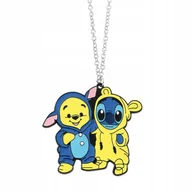 Biżuteria dla dzieci - Uroczy naszyjnik z Kubusiem i Kłapouchym - magia Stumilowego Lasu - miniaturka - grafika 1