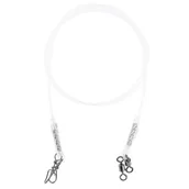 Inne akcesoria dla wędkarzy - MIKADO Jaws Przypony Fluorocarbon 25cm/12kg 2 szt. - miniaturka - grafika 1