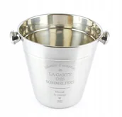 Shakery barmańskie - WIADERKO DO LODU POJEMNIK NA LÓD stalowe - miniaturka - grafika 1
