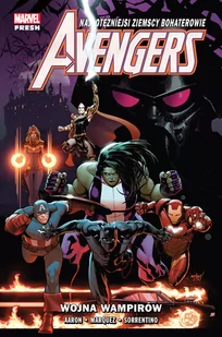 Egmont Avengers. Wojna wampirow. Tom 3 LIT-46606 - Komiksy dla młodzieży - miniaturka - grafika 1