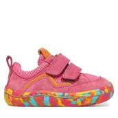 Buty dla dziewczynek - Sneakersy Froddo Barefoot Base G3130261 M Różowy - miniaturka - grafika 1
