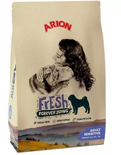 Arion Fresh Adult Cat Sensitive 12kg - Sucha karma dla kotów - miniaturka - grafika 2